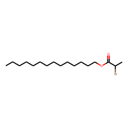 2- Bromopropionic acid, tetradecyl ester