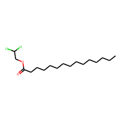 2,2-dichloroethyl pentadecanoate