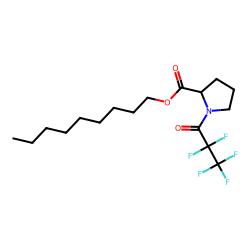 L-Proline, N-pentafluoropropionyl-, nonyl ester