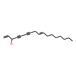 (S,Z)-Heptadeca-1,9-dien-4,6-diyn-3-ol