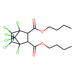 Bicyclo[2.2.1]hept-5-ene-2,3-dicarboxylic acid, 1,4,5,6,7,7-hexachloro-, dibutyl ester