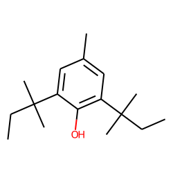 Phenol, 2,6-bis(1,1-dimethylpropyl)-4-methyl-