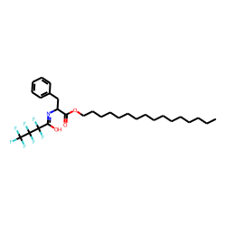 l-Phenylalanine, n-heptafluorobutyryl-, hexadecyl ester