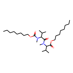 DL-Valyl-DL-valine, N-methyl-N-octyloxycarbonyl-, octyl ester