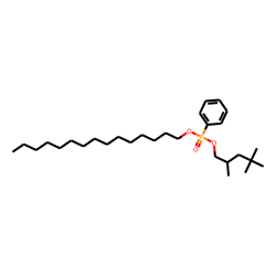 Phenylphosphonic acid, 2,4,4-trimethylpentyl pentadecyl ester