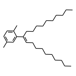 Benzene, 2-(1-decyl-1-undecenyl)-1,4-dimethyl-