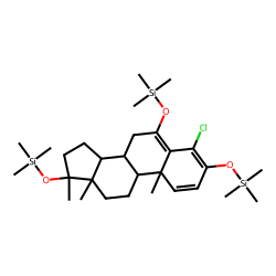 6.beta.-Hydroxy-oral turinabol, tri-trimethylsilyl