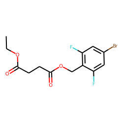 Succinic acid, 4-bromo-2,6-difluorobenzyl ethyl ester