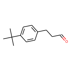 Benzenepropanal, 4-(1,1-dimethylethyl)-