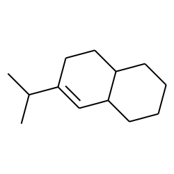 bicyclo[4.4.0]dec-1-en, 2-isopropyl-