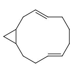 trans-Bicyclo[10.1.0]trideca-4,8-diene