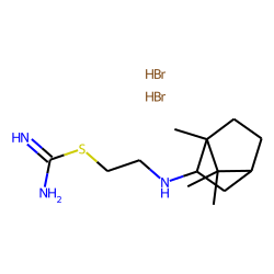 Pseudourea, 2-[2-(2-bornylamino)ethyl]-2-thio-, dihydrobromide