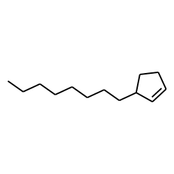 Cyclopentane, 2-n-octyl-