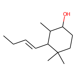 3-(but-1-enyl)-2,4,4-trimethylcyclohexan-1-ol