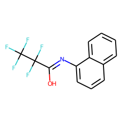Propanamide, 2,2,3,3,3-pentafluoro-N-1-naphthalenyl-