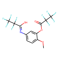 5-Amino-2-methoxyphenol, O,N-bis(pentafluoropropionyl)-
