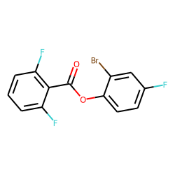 2,6-Difluorobenzoic acid, 2-bromo-4-fluorophenyl ester