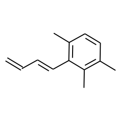 (E)-1-(2,3,6-trimethylphenyl)buta-1,3-diene (TPB, 1)