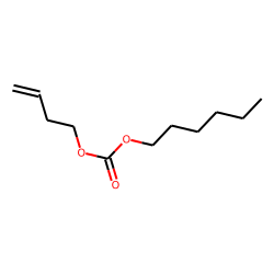 Carbonic acid, but-3-en-1-yl hexyl ester