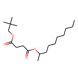 Succinic acid, dec-2-yl neopentyl ester