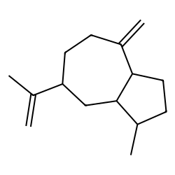 Bicyclo 5 3 0 decane 2 methylene 5 1 methylvinyl 8 methyl 