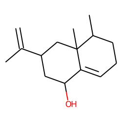 4a,5-Dimethyl-3-(prop-1-en-2-yl)-1,2,3,4,4a,5,6,7-octahydronaphthalen-1-ol