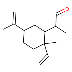Elema-1,11-dien-15-al, epimer b