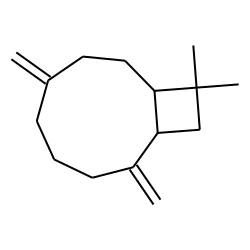 10,10-Dimethyl-2,6-dimethylenebicyclo[7.2.0]undecane