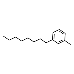Benzene, 1-methyl-3-octyl