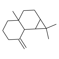 1H-Cyclopropa[a]naphthalene, decahydro-1,1,3a-trimethyl-7-methylene-, [1aS-(1a«alpha»,3a«alpha»,7a«beta»,7b«alpha»)]-