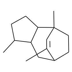 1,4,6-Trimethyl-1,2,3,3a,4,7,8,8a-octahydro-4,7-ethanoazulene