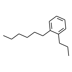 Benzene, 1-hexyl-2-propyl