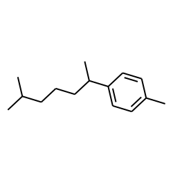Benzene, 1-(1,5-dimethylhexyl)-4-methyl-