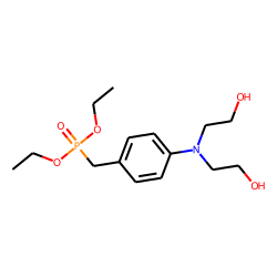 {P-[bis(2-hydroxyethyl)amino]benzyl}phosphonic acid, diethyl ester