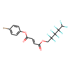 Fumaric acid, 4-bromophenyl 2,2,3,3,4,4,5,5-octafluoropentyl ester