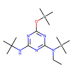 N-tert-Butyl-N'-ethyl-N'-trimethylsilyl-6-trimethylsilyloxy-[1,3,5]triazine-2,4-diamine