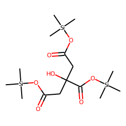 Citric acid 3TMS