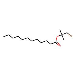 Dodecanoic acid, bromomethyldimethylsilyl ester