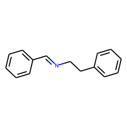 Benzeneethanamine, N-(phenylmethylene)-