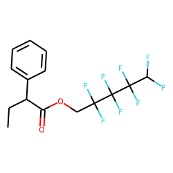 Butyric acid, 2-phenyl-, 2,2,3,3,4,4,5,5-octafluoropentyl ester