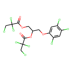 3-(2,4,5-Trichlorophenoxy)-1,2-propanediol-bis-2,2,3-trichloropropionate