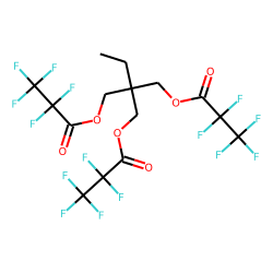 1,1,1-Tris(hydroxymethyl)propane, tri(pentafluoropropionate)