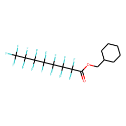 Pentadecafluorooctanoic acid, cyclohexylmethyl ester