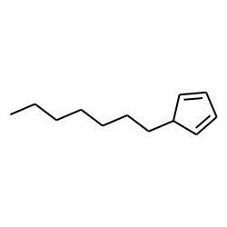 1,3-Cyclopentadiene, 5-heptyl