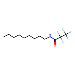 Pentafluoropropanamide, N-nonyl-