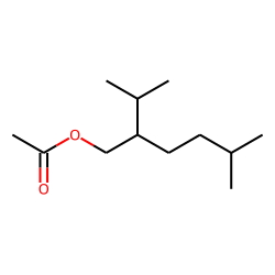 1-Hexanol, 5-methyl-2-(1-methylethyl)-, acetate
