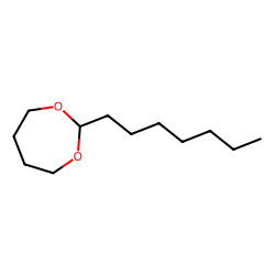 1,3-DIOXEPANE, 2-HEPTYL-
