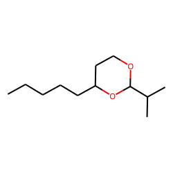 1,3-Dioxane, 2-isopropyl-4-pentyl, 2S,4R