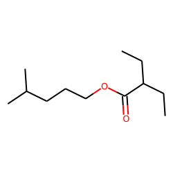 2-Ethylbutyric acid, isohexyl ester