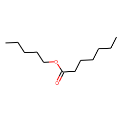 Heptanoic acid, pentyl ester